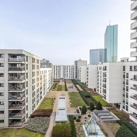 Spacious Studio Ac View Pokorna 2 Parking Варшава Екстер'єр фото