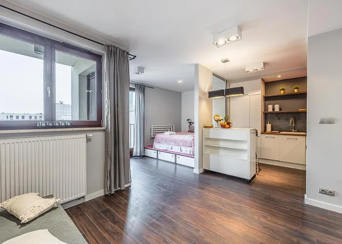 Spacious Studio Ac View Pokorna 2 Parking